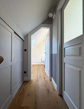 Flur im Spitzboden - 