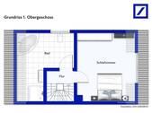 Möglicher Alternativ-Grundriss mit Bad im Obergeschoss - 