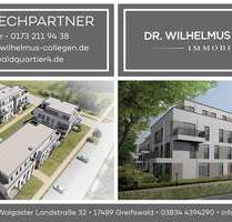 Einmalige Penthousewohnung 4 oder 5 Raum (je nach Wunsch ) im neuen Wohngebiet am Ryck Bestlage in Greifswald - exklusive Ausstattung!!
