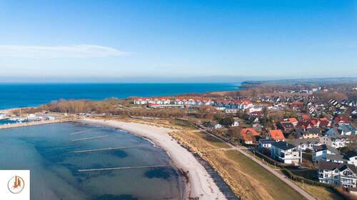 Glowe-Ansicht Blick Richtung Hafen - 