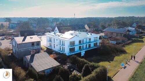 Strandvilla Glowe-Ansicht Seitlich - 2 Zimmer Etagenwohnung in Glowe