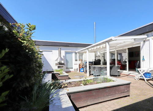 Terrasse mit Überdachung - 