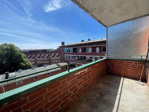 Balkon - 1 ZW im Ziegelteich 35 in Kiel zu vermieten! OTTO STÖBEN GmbH