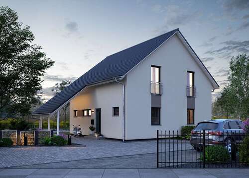 Hausansicht - 5 Zimmer Einfamilienhaus in Neukieritzsch