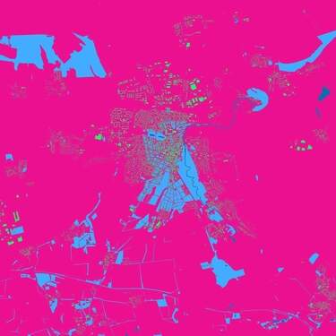 Schwarzplan Weimar - 4 Zimmer Etagenwohnung in Weimar