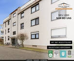Neu&Nur bei Pell-Rich - Objekt 1017 - WOHNEN MIT PERSPEKTIVE: Gepflegte 3-Zimmer-Wohnung mit Balkon und TG-Stellplatz in Karlsruhe-Neureut