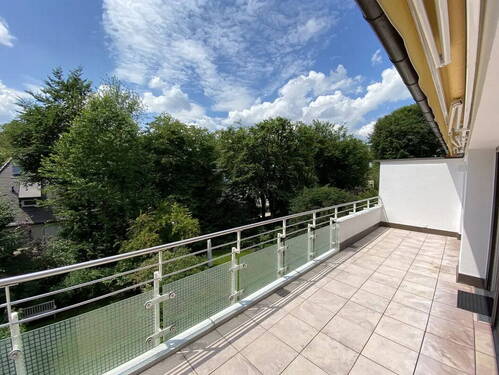 Blick Suedwest Sommer - DACHTERRASSE, MENTERSCHWAIGE, ISARHOCHUFER, RUHE, SONNE!