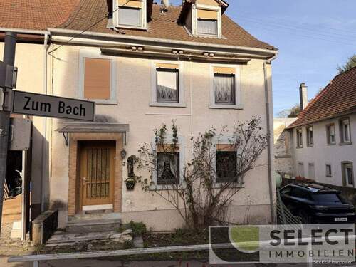 Ansicht Haus 1 - Verwertungsobjekt! Zwei renovierungsbedürftige Wohnhäuser auf einem Grundstück