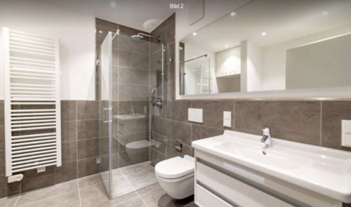 Badezimmer - Etagenwohnung mit 58,80 m&sup2; in Ingolstadt zum Kaufen