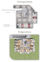 Unter- und Erdgeschoss - 