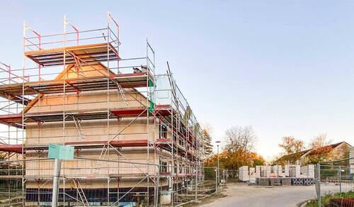 Blick in die Baustelle - 