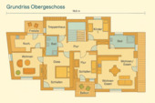 Möglicher Grundriss OG - Bauernhaus, Landhaus mit 420,00 m&sup2; in Westhausen zum Kaufen