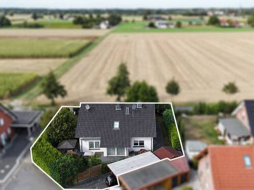Luftaufnahme - 7 Zimmer Einfamilienhaus zum Kaufen in Lübbecke
