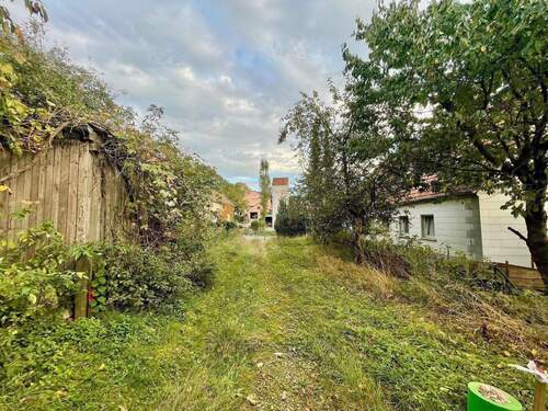 Sicht auf Zufahrt - Grundstück in Walsdorf zum Kaufen