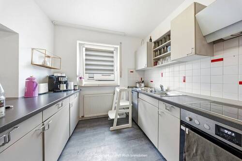 Küche - Etagenwohnung mit 88,70 m&sup2; in Karlsruhe zum Kaufen