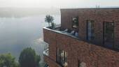 Außenvisualisierung - Insel-Penthouse mit Wasserblick: Einzigartiges Neubau-Penthouse mit Sonnenterrasse + Sauna + Kamin