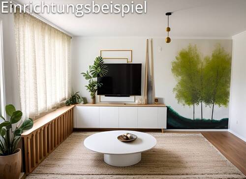 EG - Wohnzimmer Einrichtungsbeispiel - 