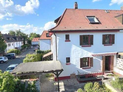 Blick von Garage - 