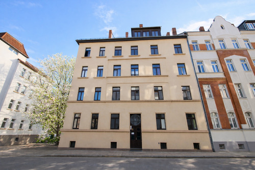 Straßenansicht 31 - 2 Zimmer Etagenwohnung zum Kaufen in Leipzig