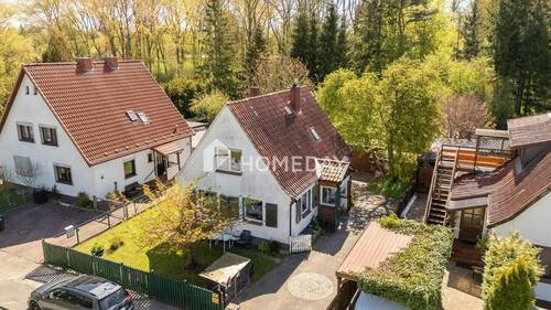 Außenansicht Drohne 1 - 1171 m² Freiheit auf Erbpachtgrundstück: Hier entscheiden Sie, was daraus wird