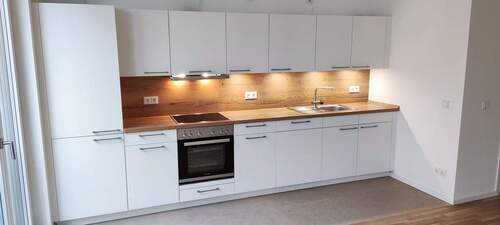 Einbauküche mit KGK und GS - 