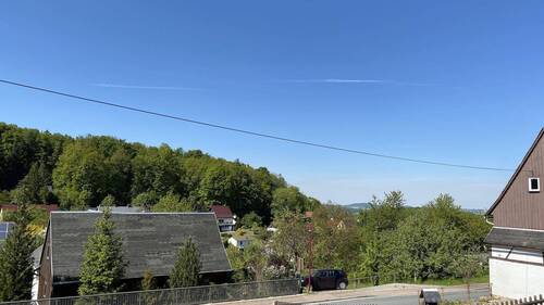 Ausblick vom Grundstück - 