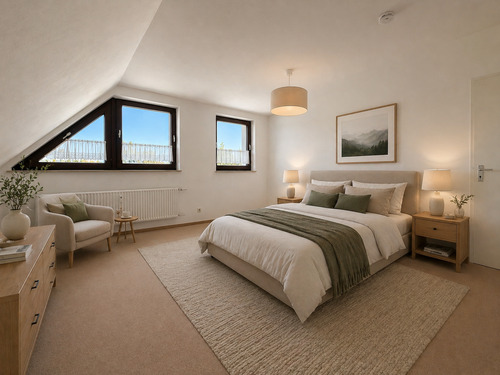 Schlafzimmer 1 - Etagenwohnung mit 76,00 m&sup2; in Verden zum Kaufen
