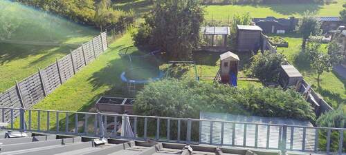 Gartenansicht vom Dachfenster - 6 Zimmer Reihenendhaus zum Kaufen in Illingen