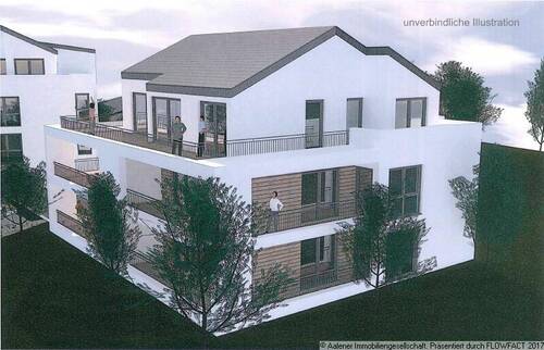 Süd- und Ostansicht - 3 Zimmer Etagenwohnung zum Kaufen in Aalen