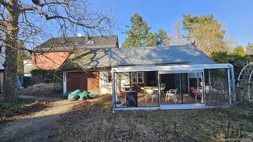 Gartenhaus mit Garage - 