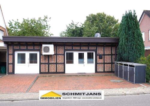 Vorderansicht - Kleines Wohnjuwel! Exklusiv renovierter Bungalow mit Fachwerkcharme