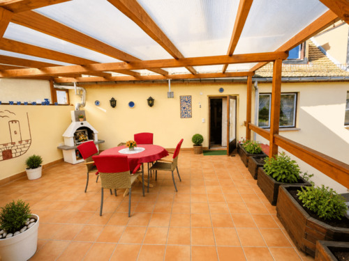 Terrasse - 1 Zimmer Einfamilienhaus zum Kaufen in Frohburg
