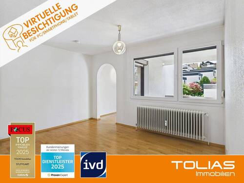 Titelbild - Ein Ort zum Ankommen - 3,5-Zimmer-Wohnung mit Balkon und Charme in Esslingen!