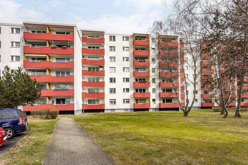 Gartenansicht - 2 Zimmer Etagenwohnung zum Kaufen in Berlin
