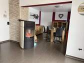 Holzofen im Wohn-/Essbereich - 