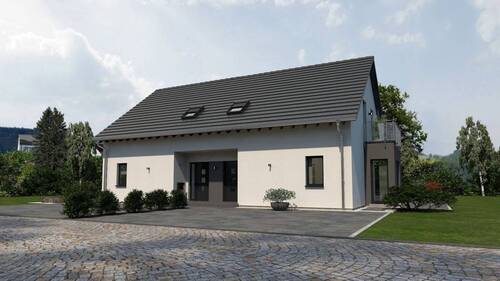 Ansicht Eingang - 5 Zimmer Doppelhaushälfte zum Kaufen in Selters (Taunus)
