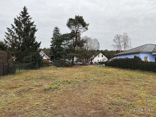 Blick zur Straße - Grundstück zum Kaufen in Hohen Neuendorf