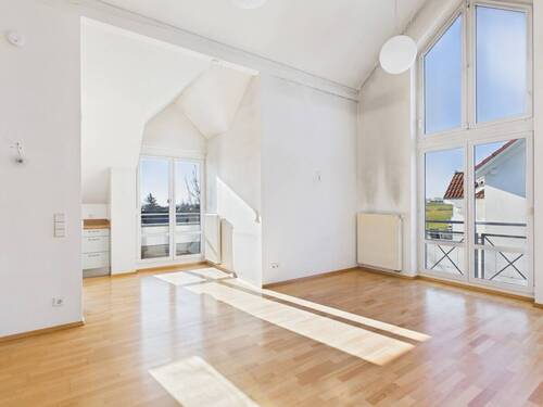 Wohn-Essbereich - 3 Zimmer Etagenwohnung in Rottweil