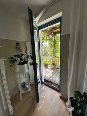 Zur Veranda vom WZ - 