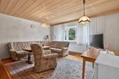 Wohnzimmer EG - 8 Zimmer Mehrfamilienhaus, Wohnhaus zum Kaufen in Karlsruhe / Knielingen