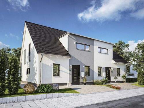 doppelhaus-duett-125-strasse- - 4 Zimmer Doppelhaushälfte zum Kaufen in Altenberge