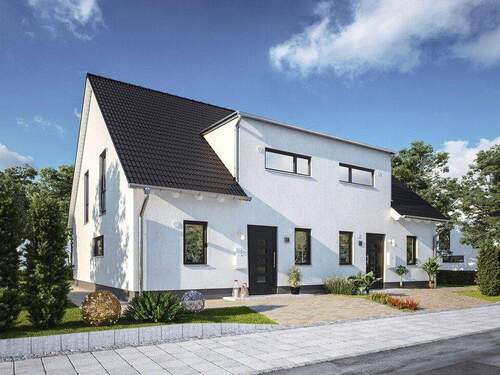 doppelhaus-duett-125-strasse-elegance - Doppelhaushälfte mit 125,00 m&sup2; in Altenberge zum Kaufen