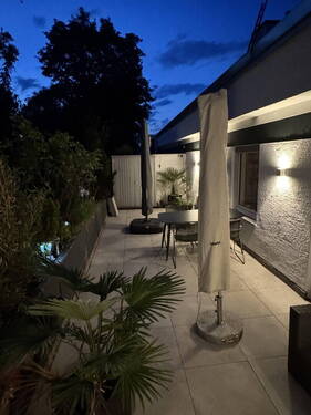 Terrasse nachts - 