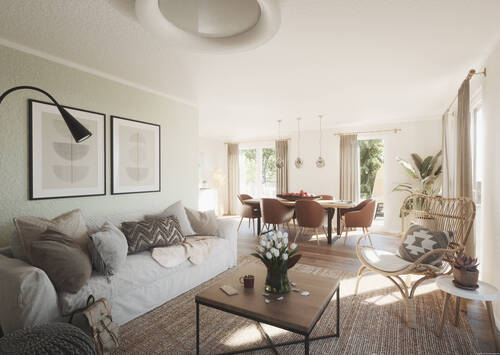 2 - Flair 113 - Wohnzimmer.jpg - 5 Zimmer Einfamilienhaus in Hohenhameln