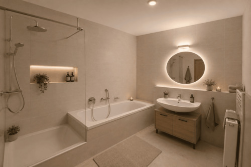 Badezimmer mit KI - 