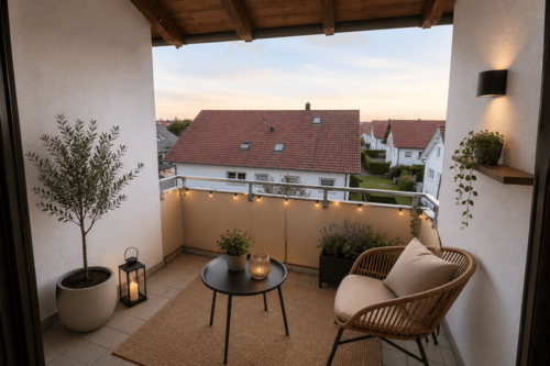 Balkon mit KI - 