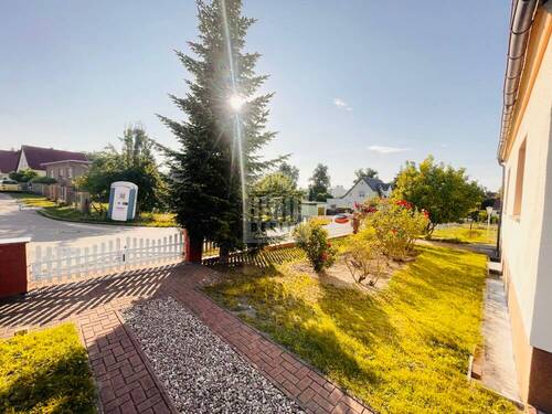 Blick in Richtung Straße - 