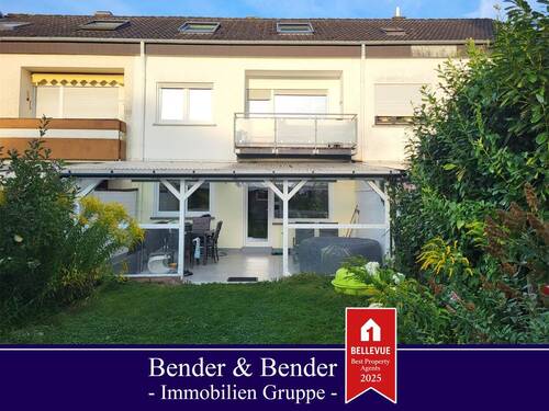 Gartenansicht - *RESERVIERT* Reinkommen und wohlfühlen - Modernisiertes Reihenmittelhaus in Montabaur mit Garten!