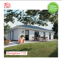 Haus Massivhaus Neubau Bungalow 110 - das ideale Zuhause - mit Grundstück in 59909 Bestwig