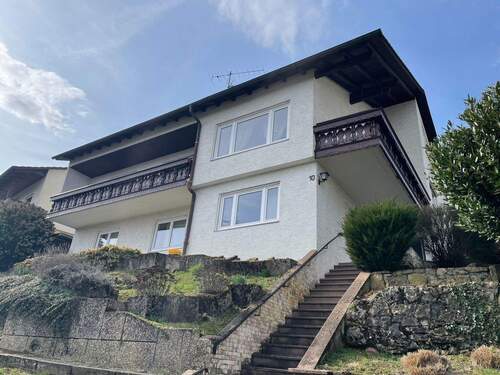 Hanglage des Objektes - Einfamilienhaus mit 200,00 m&sup2; in Neudenau-Herbolzheim zum Kaufen